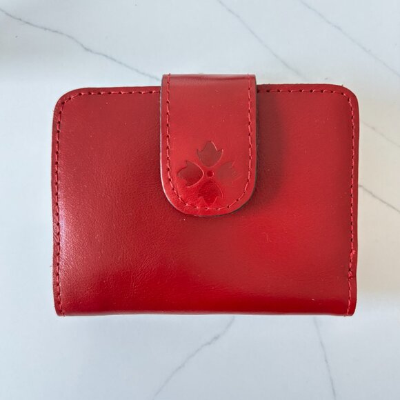 Patricia Nash Iberia Bifold Leather Wallet Sage Color RFID Protection NWT - Picture 1 of 8